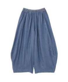 YECCA VECCA デニムコクーンドレープパンツ