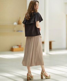 組曲 ツイルジャジー フリルカットソー