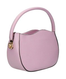 INTER-CHAUSSURES 【ANDREA CARDONE】ウェーブカットレザーハンドバッグ