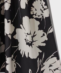 GRACE CONTINENTAL バイカラーボタニカルドレス