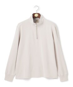 J.PRESS MEN ダウンファブリック ハーフジップ スウェット