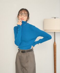 WEGO 【手洗い可】タートルネックニット