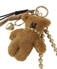 Green Parks パフパフベアーバックチャーム