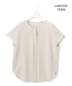 ICB L 【WEB限定・洗える】BackSatinGeorgette ブラウス