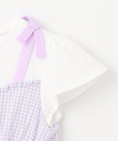 ANY KIDS サッカー ギンガム ワンピース