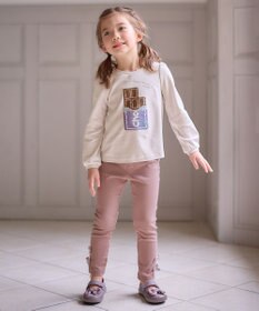 ANY KIDS ミラクルスパンコール 長袖 Tシャツ