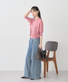 earth music&ecology 【接触冷感】シアードルマンカーディガン