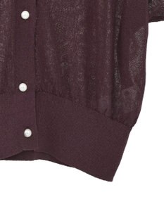 earth music&ecology 【接触冷感】シアードルマンカーディガン