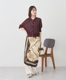 earth music&ecology 【接触冷感】シアードルマンカーディガン