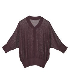 earth music&ecology 【接触冷感】シアードルマンカーディガン