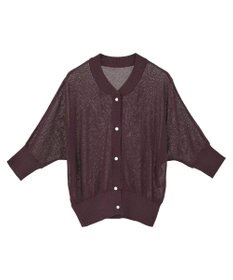 earth music&ecology 【接触冷感】シアードルマンカーディガン