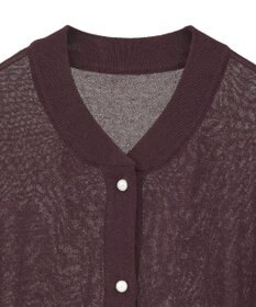 earth music&ecology 【接触冷感】シアードルマンカーディガン