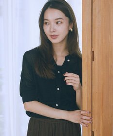 earth music&ecology 【接触冷感】シアードルマンカーディガン