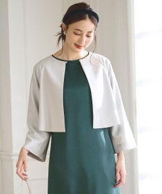 ANY SIS 【洗える】セレモニークロップド ジャケット