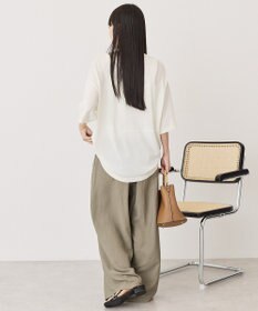 AMERICAN HOLIC 配色コクーンシルエットニット