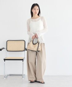 earth music&ecology レースプルオーバー