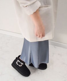 Bridget Birkin 【Bridget Birkin】バックルビジュームートンブーツ