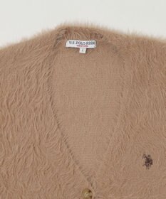 WEGO 【25年秋冬新作/WEB限定】別注USPOLOシャギーニットカーデ