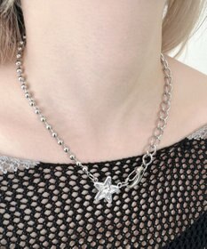 WEGO Lカラビナモチーフネックレス