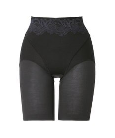 BRADELIS New York 【BRADELIS NewYork peace】綿混ハイブリッド・デイリーガードル24 お腹から太ももまでをスッキリ整える補正ガードル