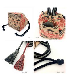 ROOTOTE 1241【巾着タイプ】LT.デリ.エスニックパターン-A