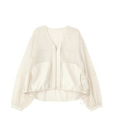 AMERICAN HOLIC メッシュ異素材ブルゾン