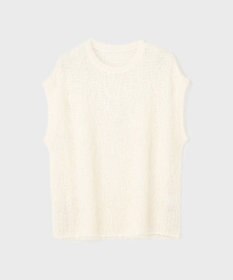 GRACE CONTINENTAL フィルムヤーンニットベスト