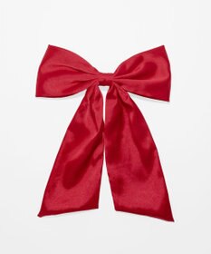 WEGO LサテンBIGリボンバレッタ