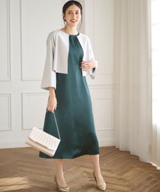 ANY SIS S 【洗える】セレモニークロップド ジャケット