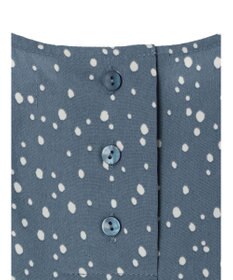 Green Parks 異素材ドットブラウス