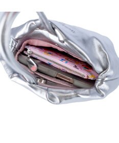 tsumori chisato CARRY ラムギャザー ワンハンドル 手提げ ハンドバッグ