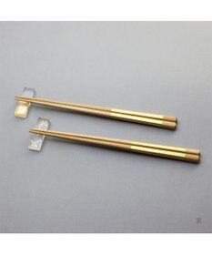 PRESENTERS ROOM toumei / 箔 hashi+hashioki 木箱入り2セット 実