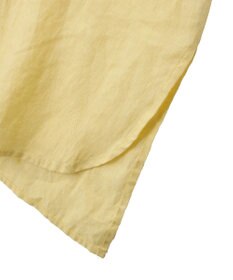 YECCA VECCA フレンチリネンドロストワンピース