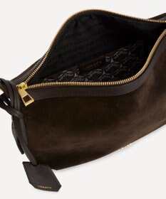 LIBERTY. アイフィス コンプトン スエード ショルダー バッグ
