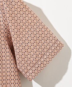 JOSEPH ABBOUD 【キングサイズ・サスティナブル】ジオメットリックパターン シャツ