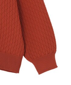 CRAFT STANDARD BOUTIQUE 柄編みニットシャツカーディガン