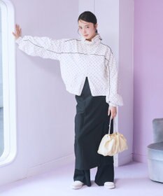 earth music&ecology パイピングブルゾン