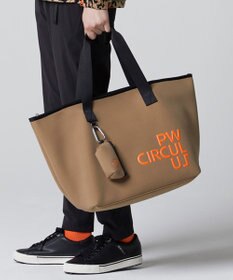 PW CIRCULUS 【UNISEX】ロゴ トートバック クラッチバッグ付き