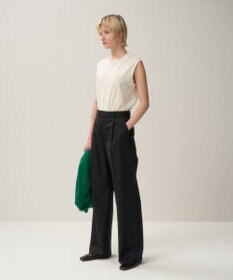 ATON COMPACT WOOL | ストレートパンツ