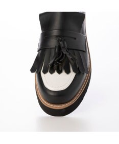 MODE ET JACOMO <carino>【レイン対応】【2WAY】厚底タッセルローファー