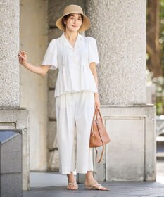 #Newans 【セレモニーにも】スカートライクワイドパンツ