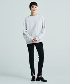 uncrave 【洗える】スムースニット レギンス（uncrave WHITE）