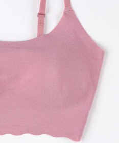 WACOAL 【GOCOCi ゴコチ】 ノンワイヤー ハーフトップ 伸びのよい素材を使用 ムレにくく快適 フラット仕上げ ホックなし ブラトップ レディース CGG220 /ワコール