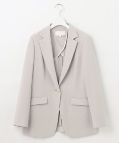 自由区 L 【セットアップ対応・洗える】トリアセダブルクロステーラード ジャケット