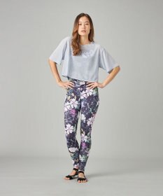 Chacott シアーリブバッククロスTシャツ