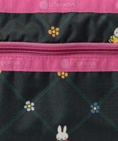 LeSportsac COSMETIC CLUTCH/ミッフィーオーチャードグリーン/ピンク