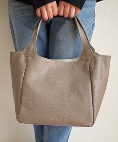 Hekhèr Le Style de Vie 【日本製/セレモニーにも】シュリンクレザー ハンドバッグ medium