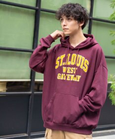 WEGO ヘビーウエイトサガラカレッジプルパーカー