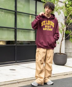 WEGO ヘビーウエイトサガラカレッジプルパーカー