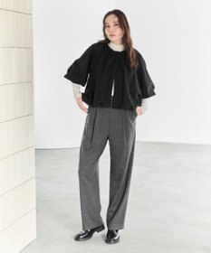 #Newans 【セレモニーにも/洗濯機可】バルーンヘムライトブルゾン​